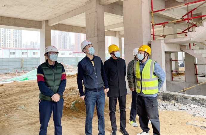 市政公用集團黨委委員、副總經(jīng)理葛威敏到泉邦產(chǎn)業(yè)園項目檢查安全生產(chǎn)工