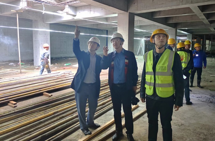 黨委副書記、總經(jīng)理王海龍深入唐人科技產(chǎn)業(yè)園項(xiàng)目檢查指導(dǎo)