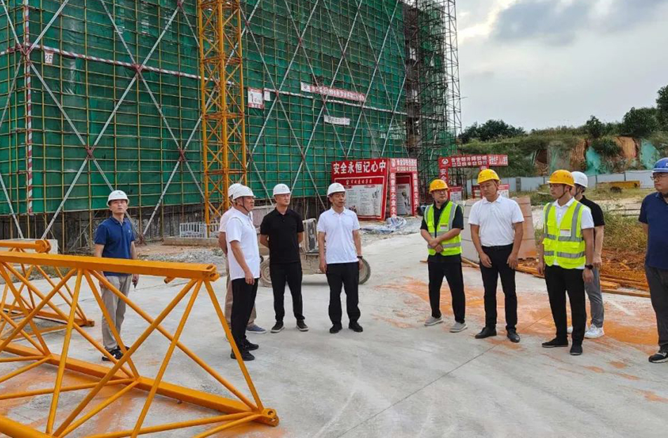 萬義輝到S49項(xiàng)目、市政公用城三期項(xiàng)目調(diào)研