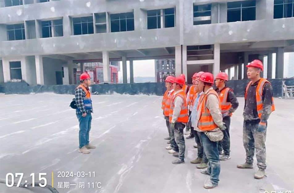 南昌市政建設(shè)集團持續(xù)開展安全早會