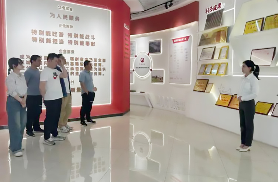 南昌市政建設(shè)集團(tuán)開展“重溫奮斗史，啟航新征程”企業(yè)展廳講解活動