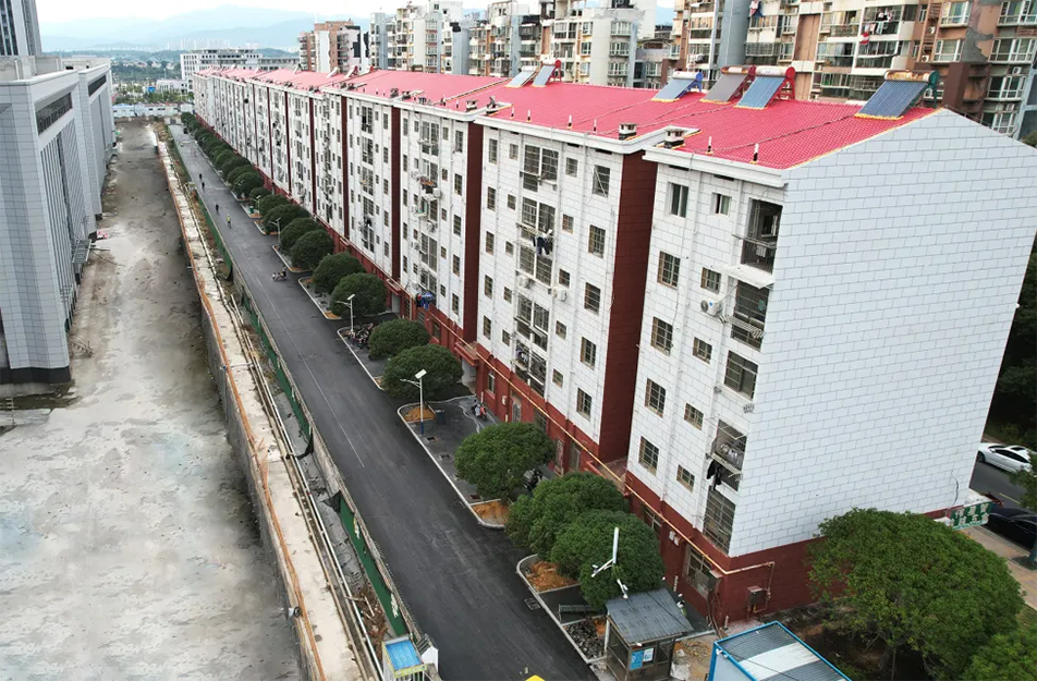 新建區(qū)老舊小區(qū)改造項目新進(jìn)展：老前進(jìn)花園小區(qū)煥然一新